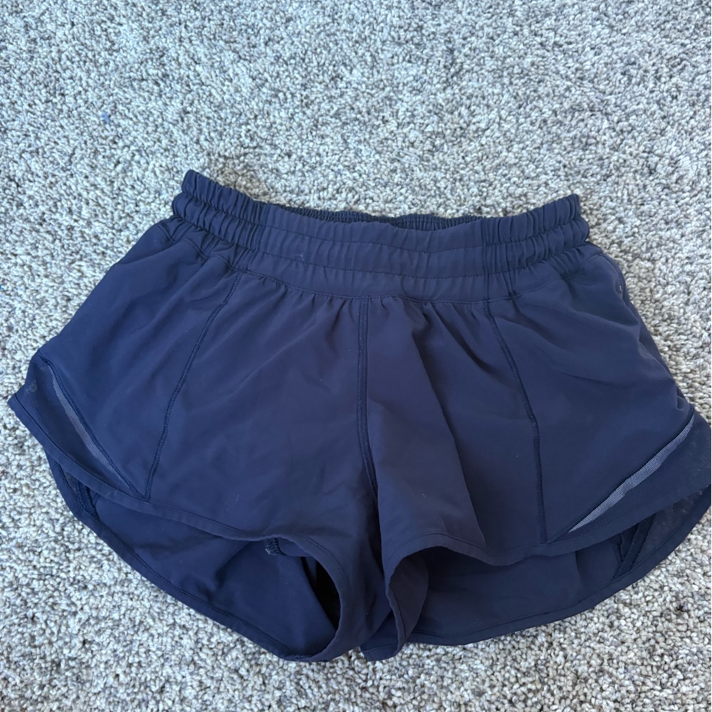 Lululemon Athletica Navy Blue Athletic Shorts